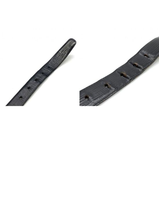 Louis Vuitton Ceinture Epi Leather Black Gold